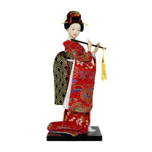 Traditional Japanese Geisha Doll Handmade Kimonos-002
