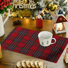 Set de table de Noël 30 x 45 cm Multicolore