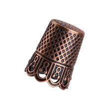 Fashionable Gold Silver Color Sewing Thimble With Practical-A