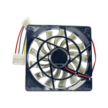 12015 Chassisventilator 12V PWM-bediening-Zwart Grote 4D
