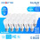 Ampoule LED A19, équivalent 60 W, 5000 K, 800 lm, culot E26 1