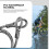 ROCKBROS Steel Cable for Cable Lock 1.2M / 2M Loop Cable Security Cable Bicycle Lock 4