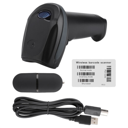 Φορητός αναγνώστης γραμμωτού κώδικα USB Plug and Play με λέιζερ για κωδικό UPC EAN ISBN με