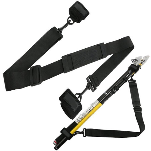 Elastischer Angelrutenhalter Black