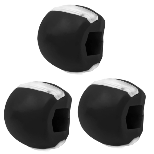 Käktränare Jawline exerciser för tydligare ansiktskonturer 3-pack