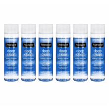 6x Neutrogena Deep Clean Eye Makeup Remover 125ml New