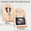 Träram för babyscan med stämpeldyna och penna 4