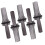 5Pcs Heavy Rock Splitting Wedges For Stone Breaking-18mm 1