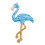 Multicolor Flamingo Pendant Beading Project Accessory-Pink 5