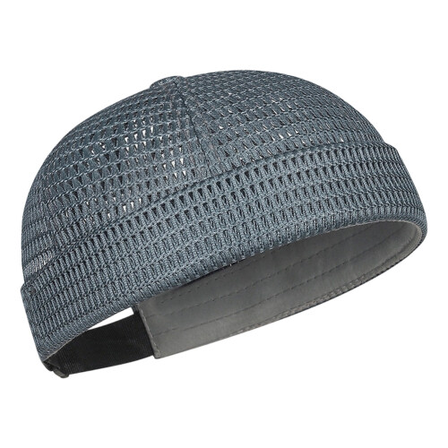 Kühlende, verstellbare Beanie-Mütze, lässige-Dunkelgrau