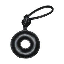 Aesthetic Keychain Charm,Bag Charm Pendants Leather Alphabets-O