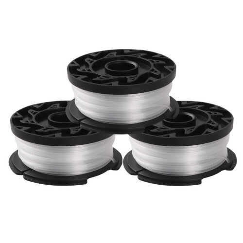 3 Pack Spools compatible with Black Decker AF-100-3ZP Trimmer Weed Eater