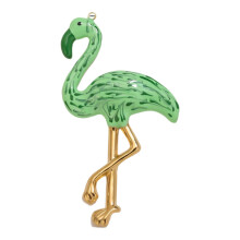 Elegante flamingo-vormige hangeraccessoires-Groente