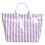 Large Capacity PVC Handbag with Ergonomic-amethyst whiteness 1