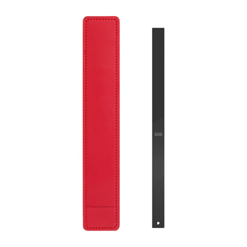 Lime à main de modelage de 165 mm avec bords de sécurité,-Rouge