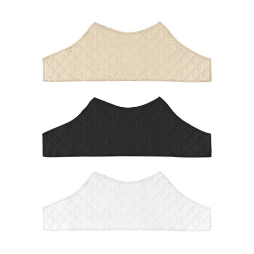 6Pcs Breathable Intimate Apparels Under Breast Sweat Pad-Black 1
