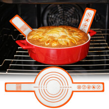 Tapis de cuisson pour pain au levain - Antiadhésif, réutilisable, 19,8 cm