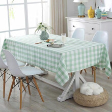 Checkered Tablecloth Premium Non-Wrinkle Multiple Sizes