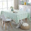 Checkered Tablecloth Premium Non-Wrinkle Multiple Sizes 1