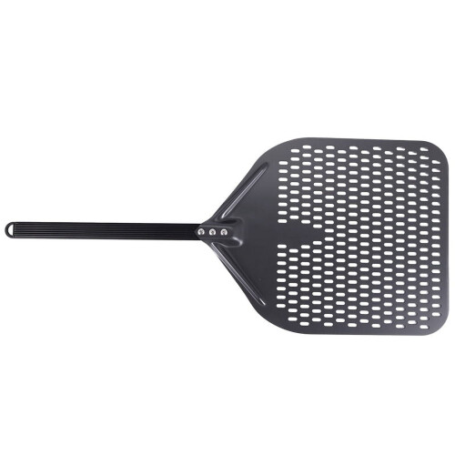Pala para pizza de aluminio de 35,5 cm con mango largo