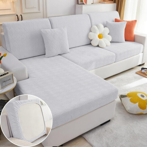 Trekk til elastisk sofa til seksjonssofa, maskinvaskbart