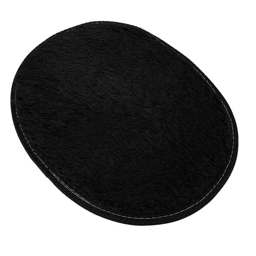 Oval dørmatte sklisikker fluffy 30x40cm 1