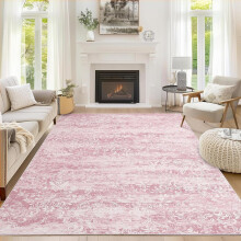 Rug Damask Seanré Bándearg 6x9 troigh, In-nite sa Mheaisín