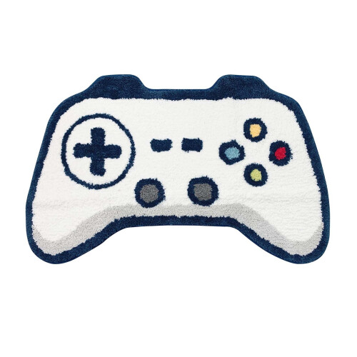 Gaming-Teppich mit Controller-Design – rutschfeste, weiche Bodenmatte