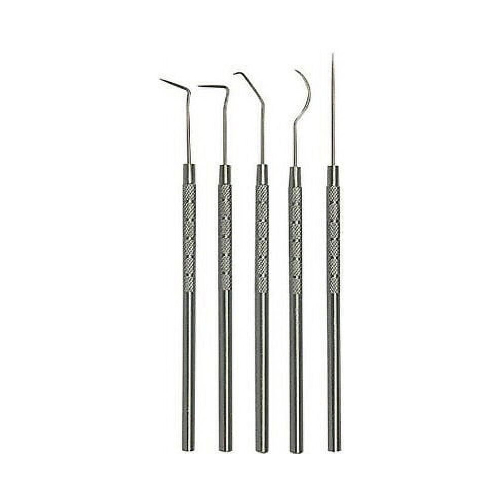 5-Piece Stainless Steel Wax Carving Picks