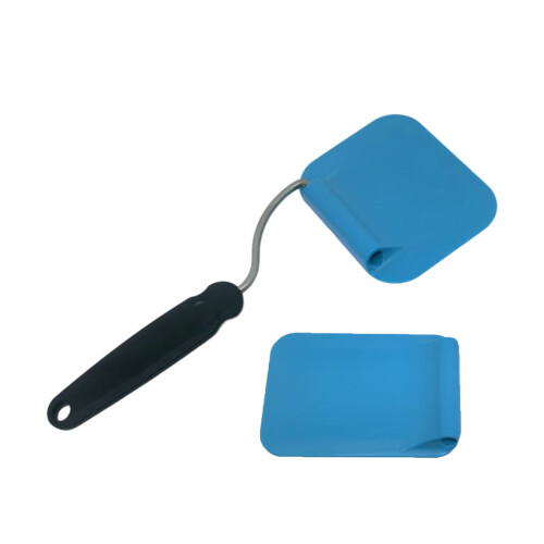 Heat Resistant Metal Serving Implement Perfect For-Blue