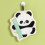 Panda Hand Towel Absorbent Quick-Drying Kitchen Dish Cloth 1