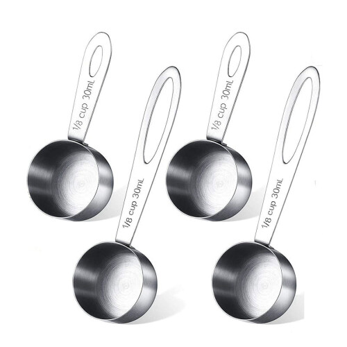 Kaffeske Rustfrit Stål 4 Stk. 30 ml