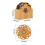 Bamboo Coasters Set with Holder – 6 Coasters + 1 Stand 2