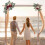 2pcs Rustic Artificial Wedding Arch Flowers 2