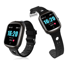 Smart Watch – GPS-Ortung, Herzfrequenz- und Schlafüberwachung, Videoanruf, IP67 Black