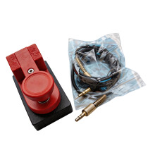 Clé Morse miniature ergonomique MK05, parfaite pour les-Rouge