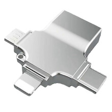 Sd Card Reader Microcard Adapter 4 In 1 Usb 30 Microsd To Usb Cardreader Usb Apple Interface