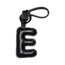 Ästhetischer Schlüsselanhänger-Anhänger, Leder-Alphabete,-Eshape