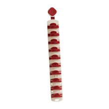 Red White Hat Rack Versatile Easy to Install Hat Organizer Holder for Laundry Room Sun