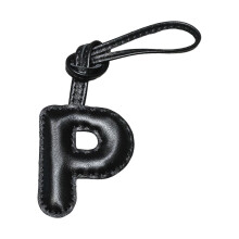 Alfabetten sleutelhanger tas charme voor vrouwen portemonnee-P