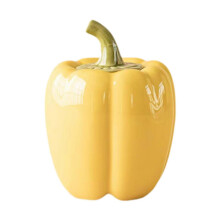 yellow Tea Leaves Jar Sealed Chili Shape Crafts Multi Function Portable Collectible