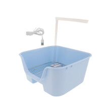 Blue Automatic Bird Bathtub Parrot Shower Easy to Install Bath Tub Electric Bird