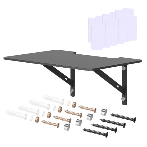 Multipurpose Wall Mounted Shelf For Projector Router Gaming
