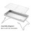Poêle de camping pliable peu encombrant, gril en fer adapté-385 7
