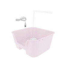 Pink Automatic Bird Bathtub Parrot Shower Easy to Install Bath Tub Electric Bird