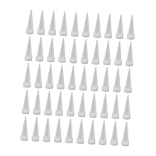 Length 3.7cm 50x Caulking Nozzles Finisher Tools Sturdy Replacement Versatile Caulk Caulk