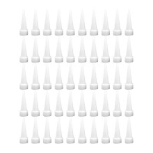 Length 3.8cm 50x Caulking Nozzles Finisher Tools Sturdy Replacement Versatile Caulk Caulk