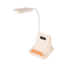 Pink LED Night Light, LED Desk Lamp, 3 Level Brightness Table Lamp, Modern Desk Light