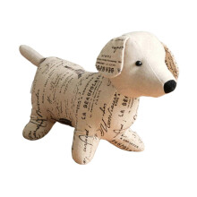 letters Weighted Interior Doorstop Floor Door Stop Cartoon Sculpture Stuffed Animal