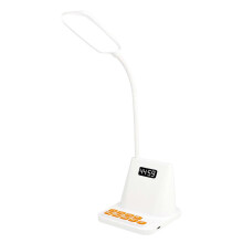 White LED Night Light, LED Desk Lamp, 3 Level Brightness Table Lamp, Modern Desk Light